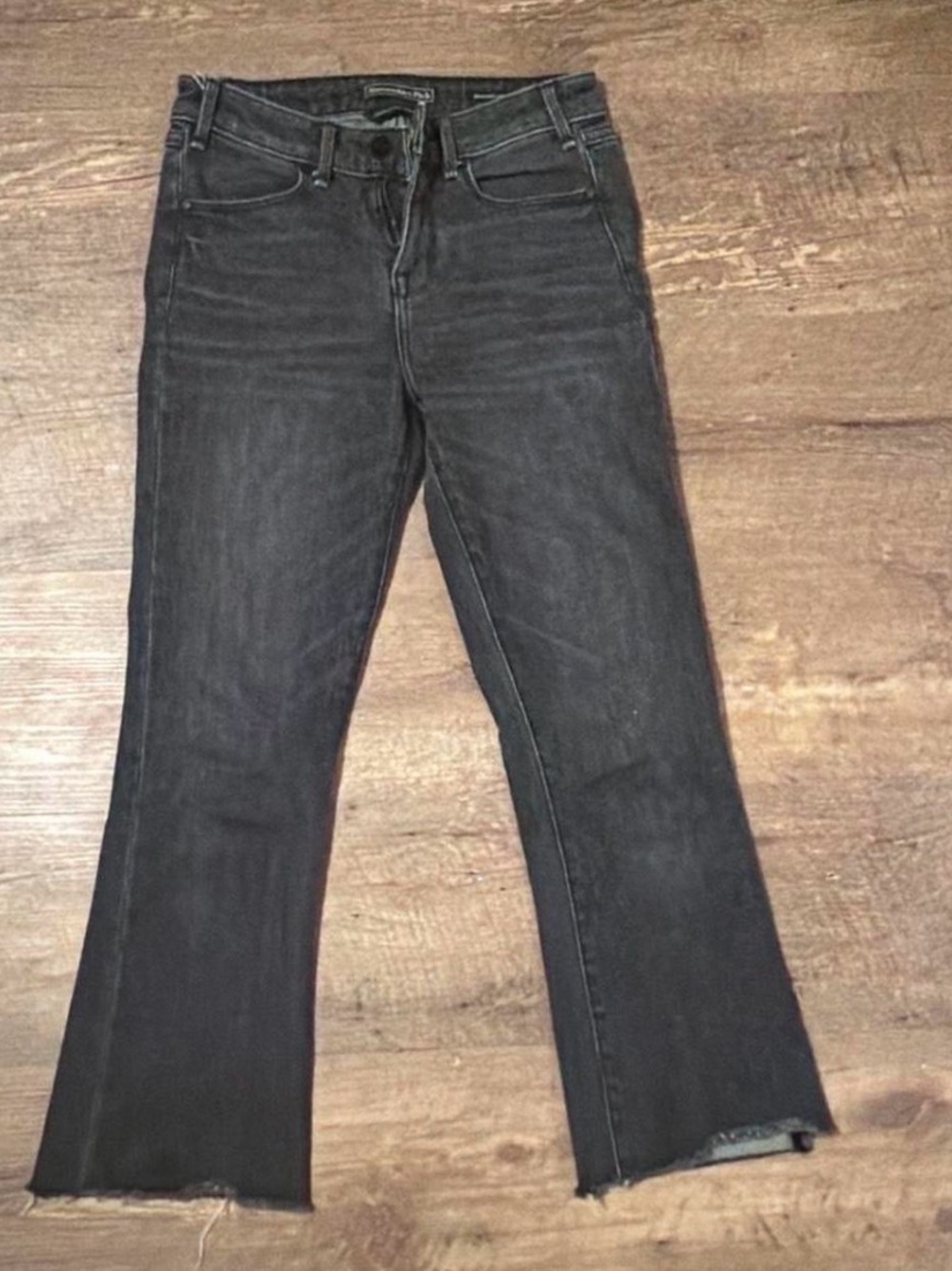 Abercrombie & Fitch Black Flare Jeans
